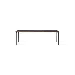 Audo Co Dining Table 240x100 Black/ Terra Laminate