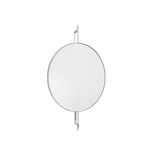 Kristina Dam Studio Rotating Mirror Steel Polished