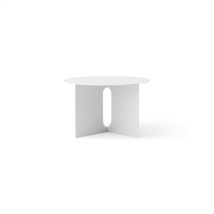 Audo Androgyne Side Table H38 Ivory