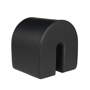 Kristina Dam Studio Curved Pouf Black