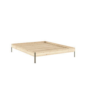 Karup Design Core -sängynrunko 160x200 Raaka/Salvianvihreä