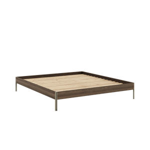 Karup Design Core -sängynrunko 180x200 Johanneksenleipäpuunruskea/salvianvihreä