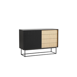 Woud Virka Dresser High White/ Black