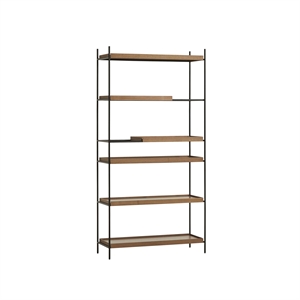 Woud Tray Configuration 17 -hyllyjärjestelmä, Korkea, Pähkinäpuu