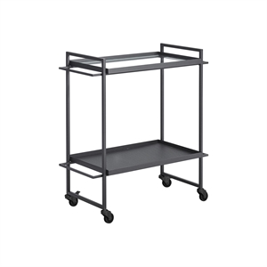 Kristina Dam Studio Bauhaus Serving Trolley Black