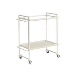 Kristina Dam Studio Bauhaus Serving Trolley White