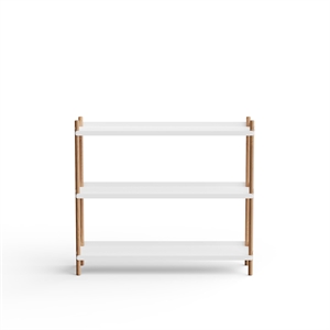 NINE BOLT Shelf 1000 3 Pcs. White