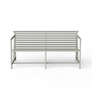 NINE 19 Outdoors Lounge Bench Gray