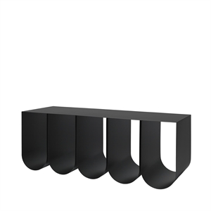 Kristina Dam Studio Curved Bench Black