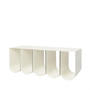 Kristina Dam Studio Curved Bench Beige