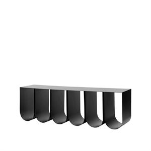 Kristina Dam Studio Curved Wall Shelf Black