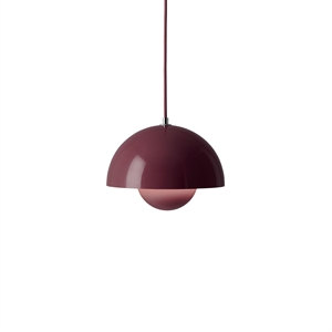 &Tradition Flowerpot VP1 Riippuvalaisin Dark Plum