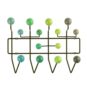 Vitra Hang It All Coat Rack Green Multitone/Black