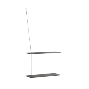 Woud Stedge Shelf Black 60 Cm