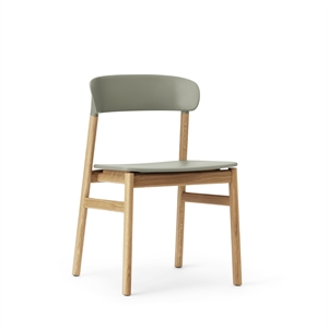 Normann Copenhagen Herit Dining Chair Oak/Dusty Green