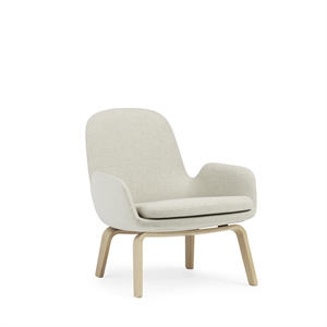 Normann Copenhagen Era Armchair Low Oak/Main Line Flax MLF20