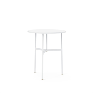 Normann Copenhagen Union -pöytä Valkoinen Ø80 X K95,5 cm