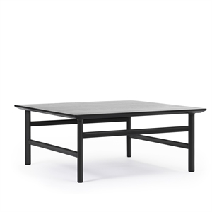 Normann Copenhagen Grow Coffee Table Black Oak 80 X 80 cm