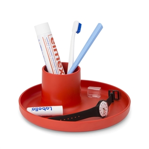 Vitra O-Tidy Desk Storage Poppy Red