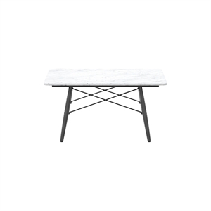 Vitra Eames Coffee Table Square White Marble/Black Ash