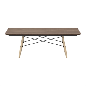 Vitra Eames Coffee Table Rectangular Walnut/ Honey Colored Ash