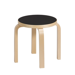 artek NE60 Children's Stool Birch/ Black