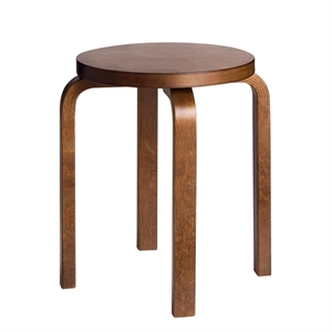 artek E60 Stool Walnut