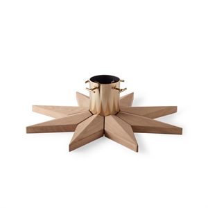 Fritz Hansen Skagerak Stella Christmas Tree Base Oak/ Brass Coated Steel