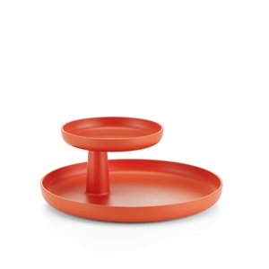 Vitra Rotary Tray Desk Storage Poppy Red