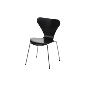 Fritz Hansen Miniature Series 7 -tuoli, Musta