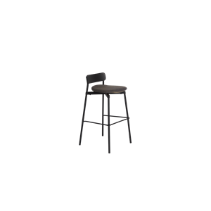 Petite Friture Fromme Bois H75 Bar Stool Tissu Black