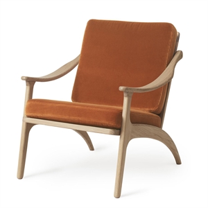 Warm Nordic Lean Back Armchair Oak/Ritz 8008