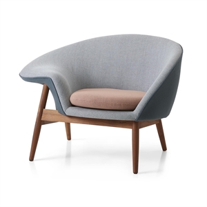 Warm Nordic Fried Egg Left Armchair Hero 991/Rewo828/Merit035