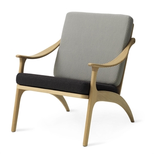 Warm Nordic Lean Back Armchair Oak/Mosaic 922/Sprinkles 294