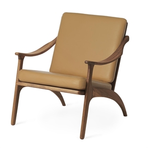 Warm Nordic Lean Back Armchair Teak/Soavé Nature