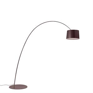 Foscarini Twiggy -lattiavalaisin LED, viininpunainen