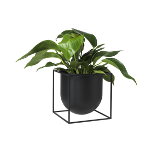 Audo Cube Flowerpot 23 Black