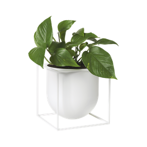 Audo Kubus Plant Pot 23 Valkoinen