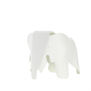 Vitra Eames Elephant Stool suuri valkoinen