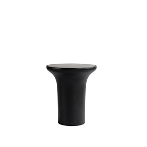 101 Copenhagen Trumpet -sivupöytä, korkea, hopeanvärinen travertiini