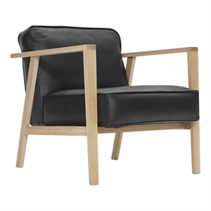 Andersen Furniture LC1 Nojatuoli Tammi/musta Nahka