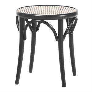 TON No 60 Stool Rattan/ Black