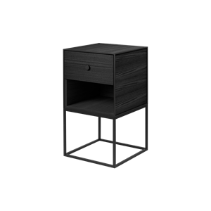 Audo Frame Cabinet 35 w. 1 Drawer Black Ash