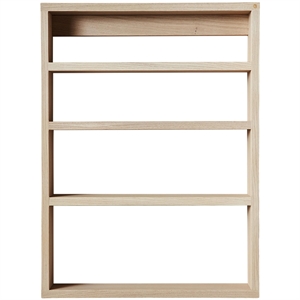 Andersen Furniture A-Podium Shelf 70x10x52 White Lacquered Oak