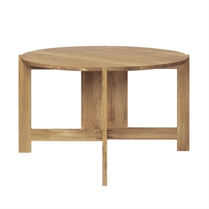 Kristina Dam Studio Collector Dining Table Warm Lacquered Oak