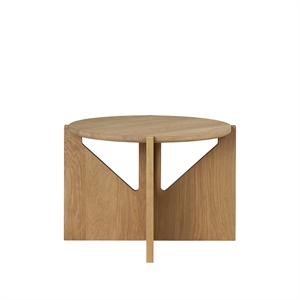 Kristina Dam Studio Simple Coffee Table Warm Lacquered Oak