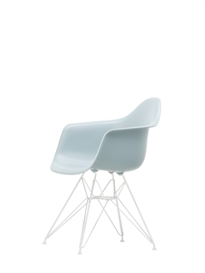 Vitra Eames Muovinen DAR-ruokailutuoli RE Ice Grey/White