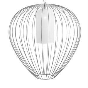 Karman Cell Outdoor Pendant Ø84 Kiiltävä Valkoinen