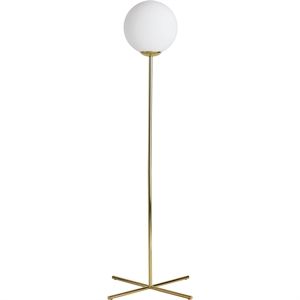 Decotique Runa Floor Lamp Brass/Opal