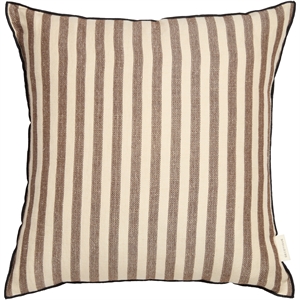 Decotique Outline Stripe Cushion 50x50 Dark Brown
